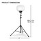 E-Z Up 60W Balloon Light KIT, Incl 6.5' Tripod SZBLK60W - alternate 5